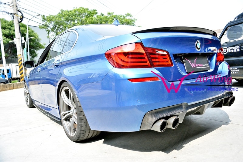 BMW F10 M5 3D carbon rear diffuser 01